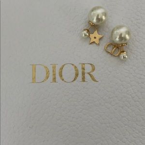 Dior pearl earrings